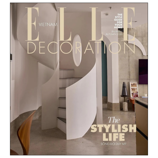 Tạp Chí Elle Decoration 2026 - The Stylish Life - Sống Đời Duy Mỹ