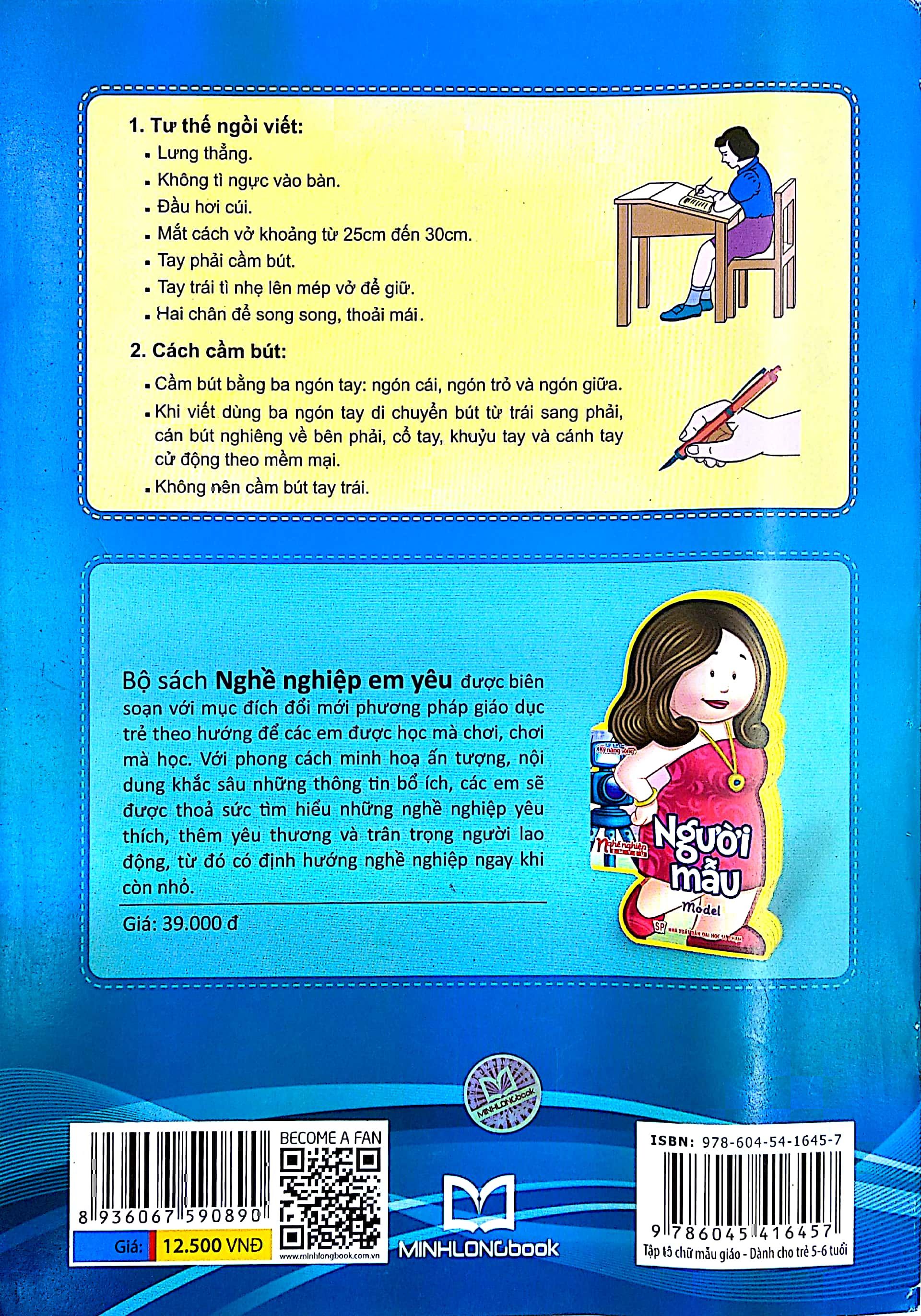 tập tô chữ mẫu giáo dành cho trẻ 5-6 tuổi - Ảnh 12