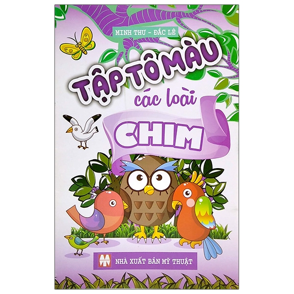 tập tô màu - các loài chim