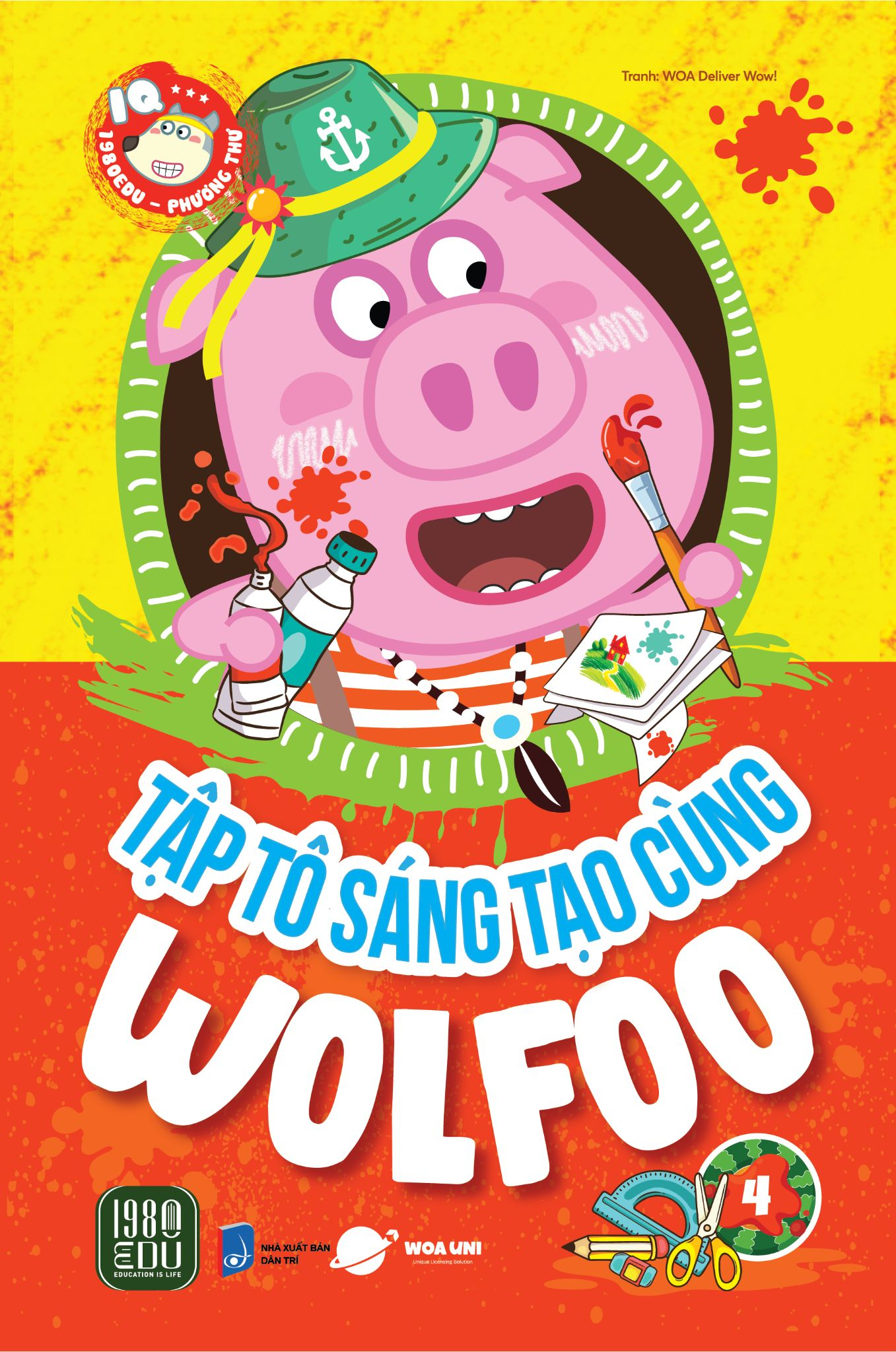 tập tô sáng tạo cùng wolfoo - tập 4 - Ảnh 2