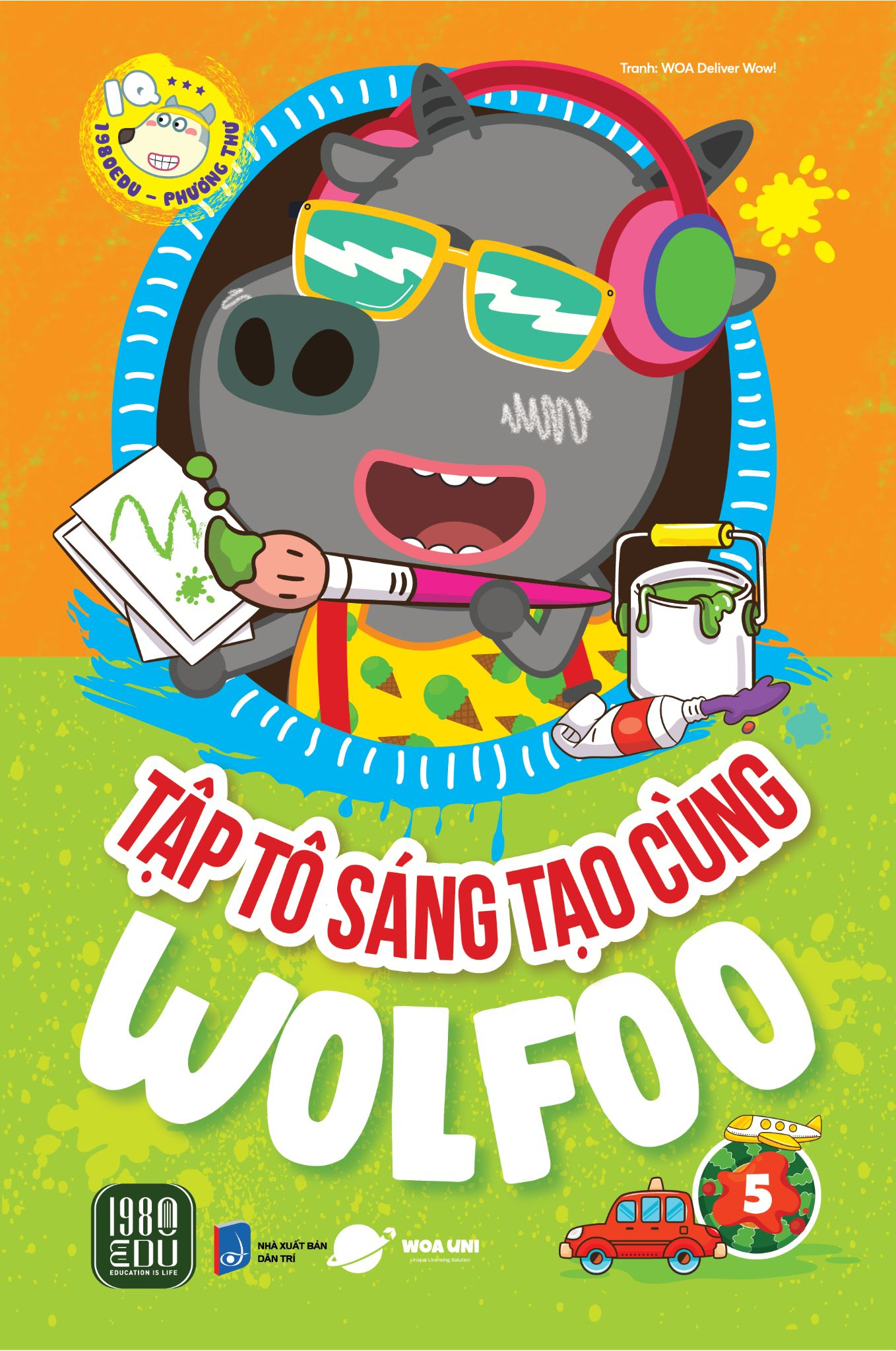 tập tô sáng tạo cùng wolfoo - tập 5 - Ảnh 2
