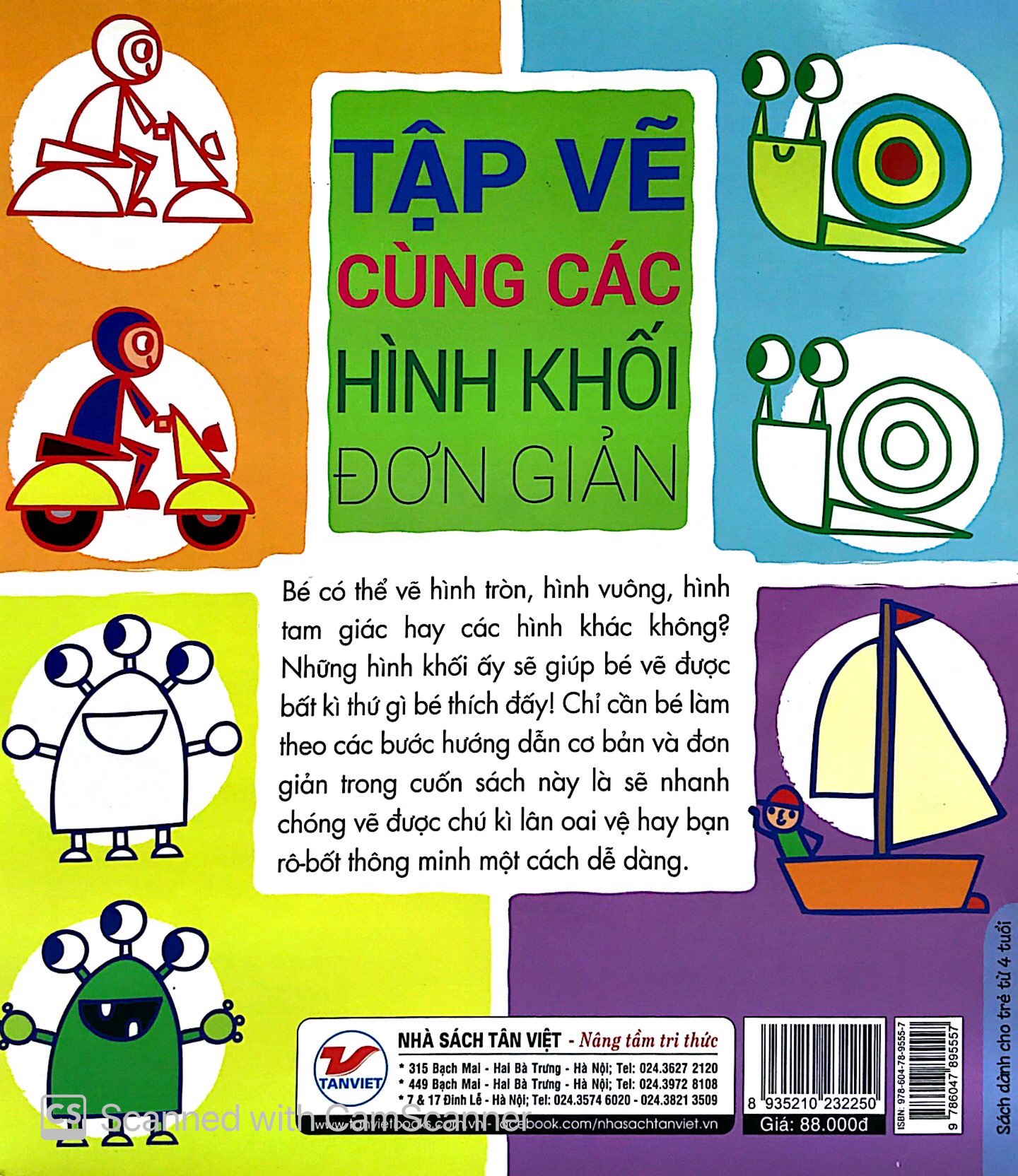 tập vẽ cùng các hình khối đơn giản - phát triển khả năng sáng tạo cho trẻ - Ảnh 11