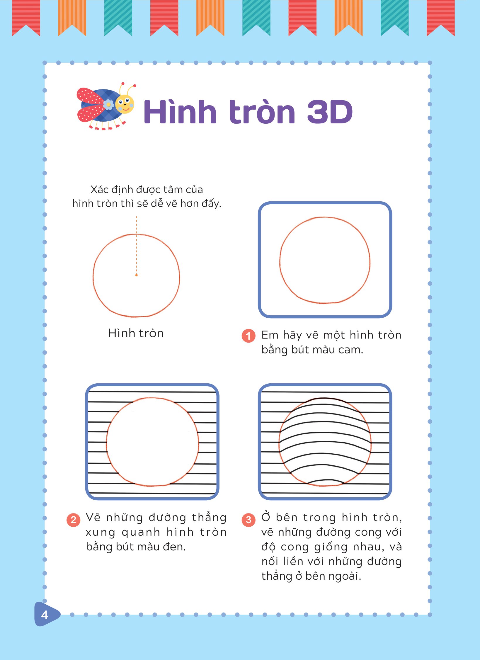tập vẽ tranh 3d - khơi nguồn sáng tạo - cấp độ 1 - hình dạng cơ bản - Ảnh 3