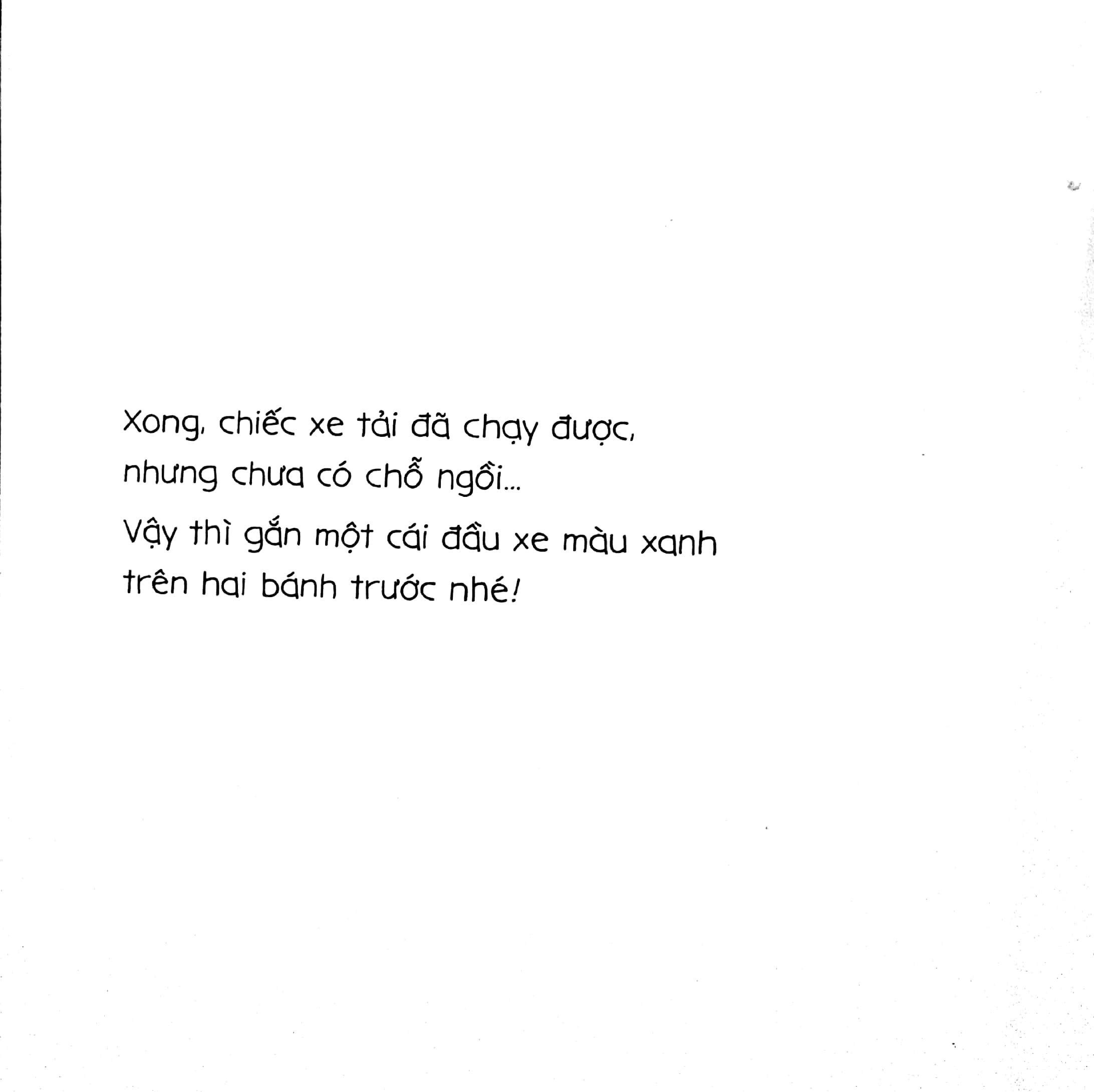 tay khéo tay xinh - bé vẽ xe tải (sách in mực thiên nhiên) - Ảnh 6