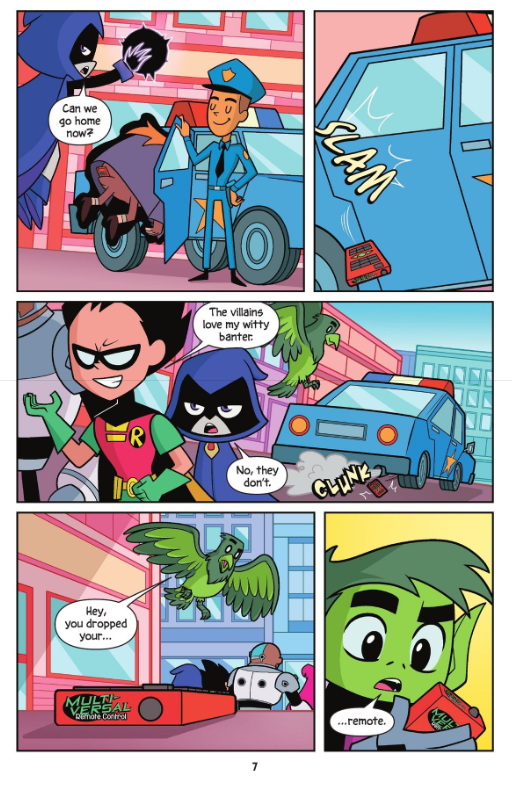 teen titans go!/ dc super hero girls: exchange students! - Ảnh 13