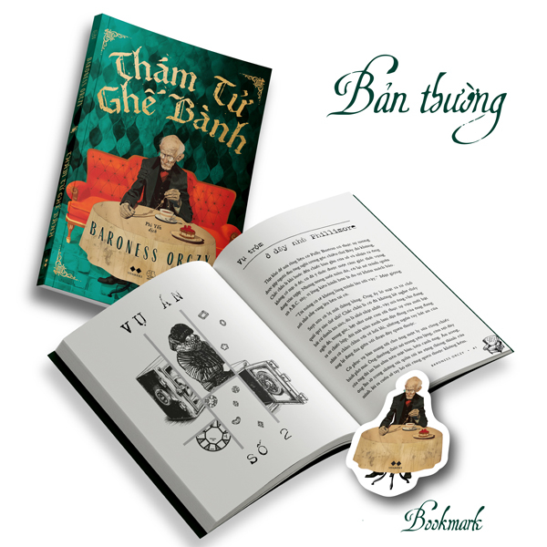 thám tử ghế bành - tặng kèm bookmark bế bồi