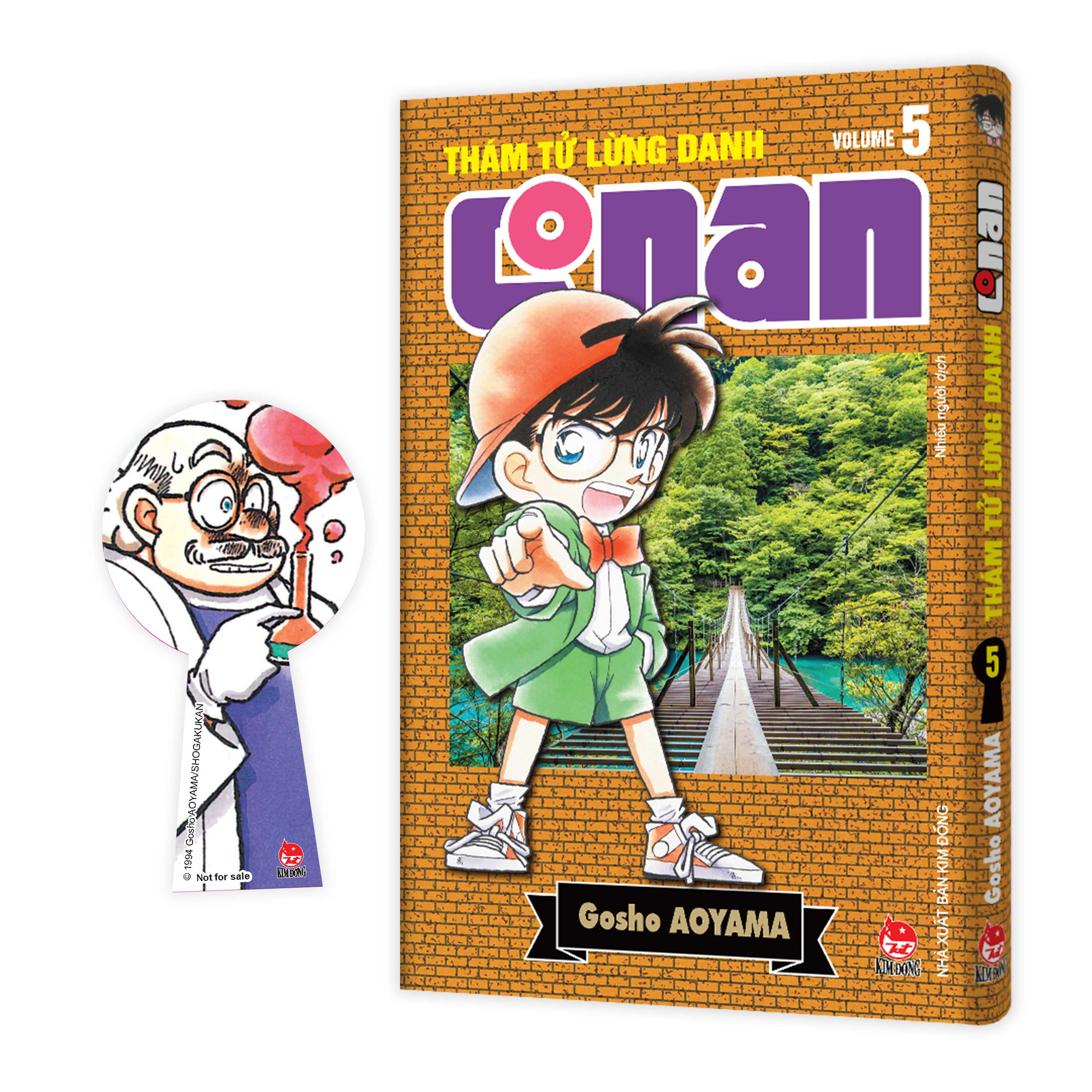 thám tử lừng danh conan - tập 5 - bản nâng cấp - tặng kèm bookmark - Ảnh 2