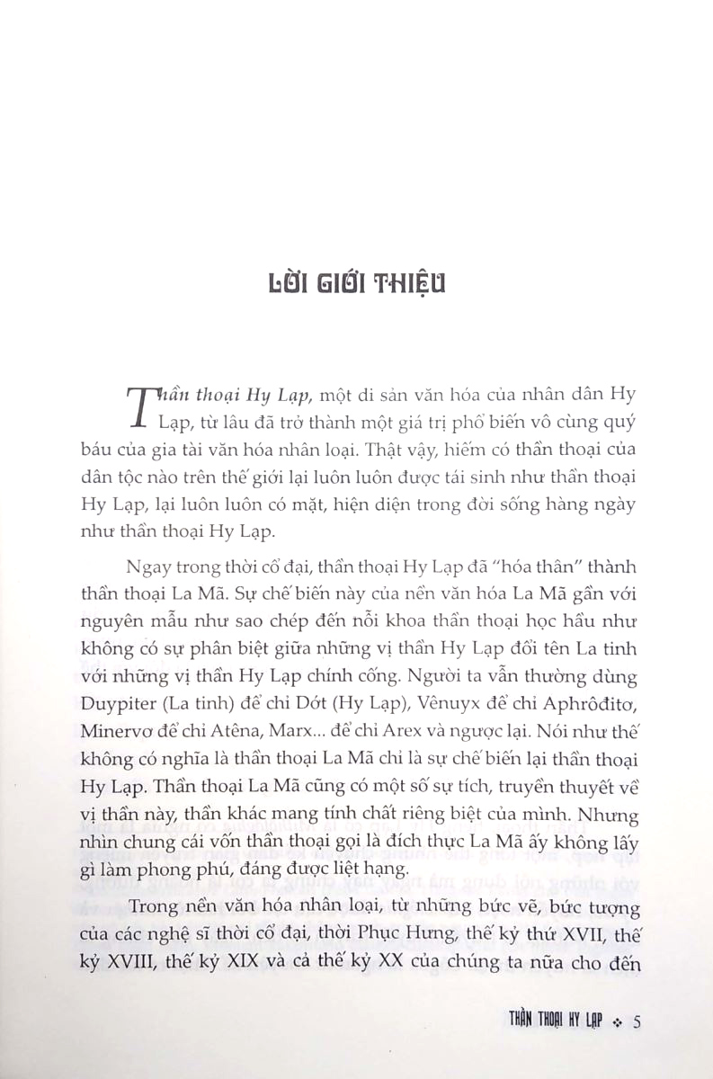 thần thoại hy lạp - bìa cứng (tái bản 2024) - Ảnh 4
