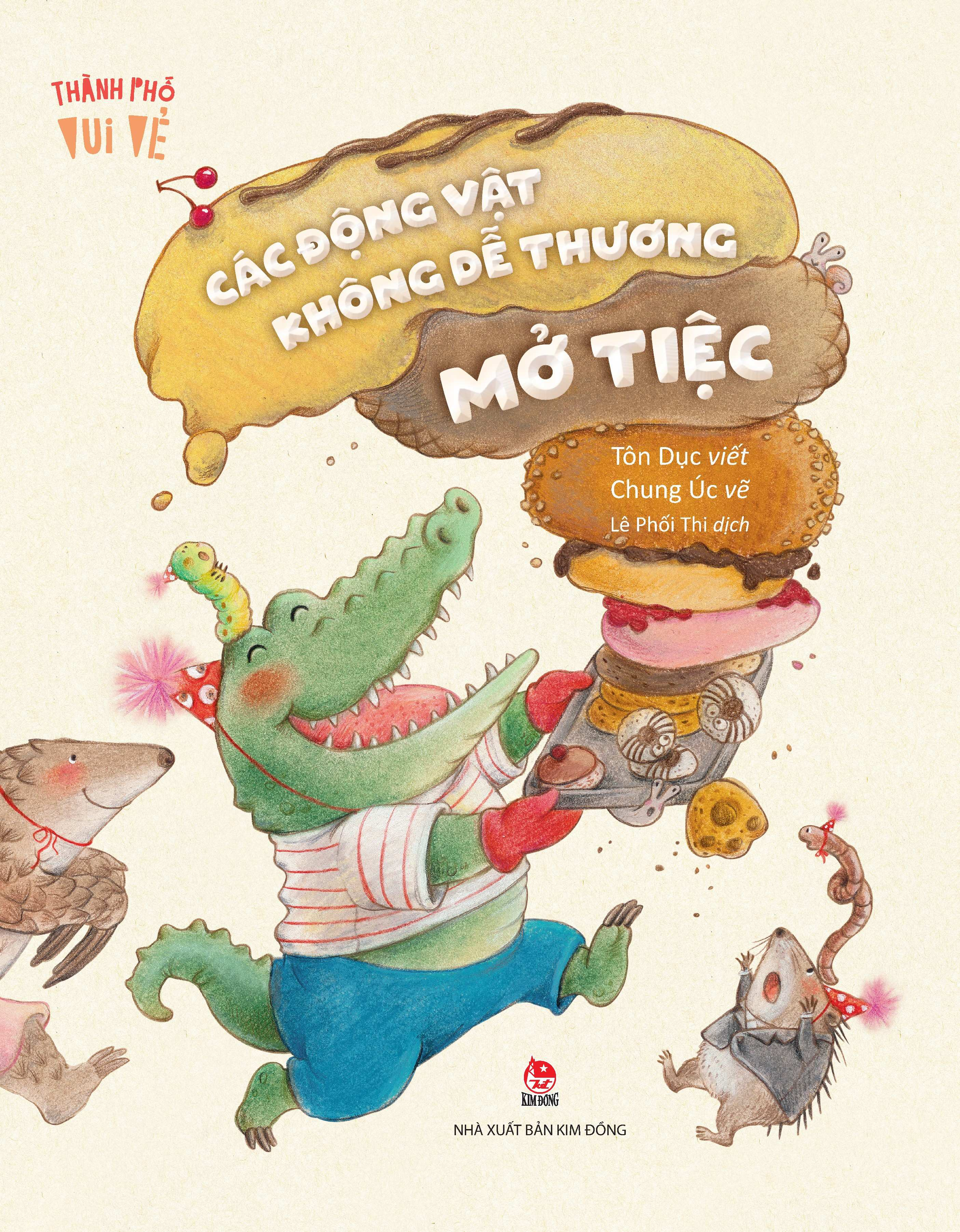 thành phố vui vẻ - các động vật không dễ thương mở tiệc - Ảnh 2