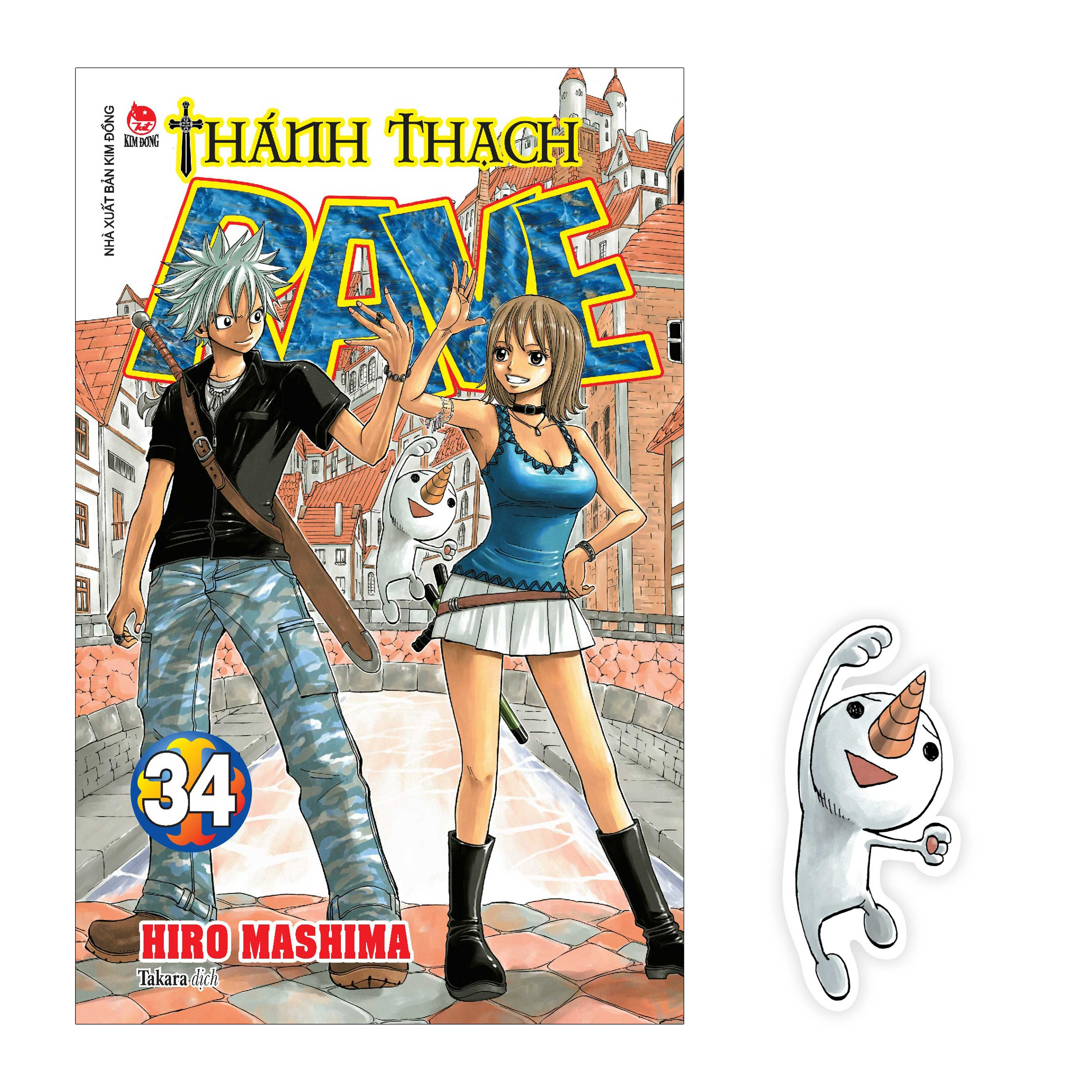 thánh thạch rave - tập 34 - tặng kèm bookmark plue - Ảnh 2