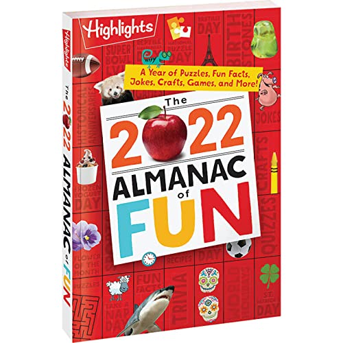 the 2022 almanac of fun: a year of puzzles, fun facts, jokes, crafts, games, and more! - Ảnh 3