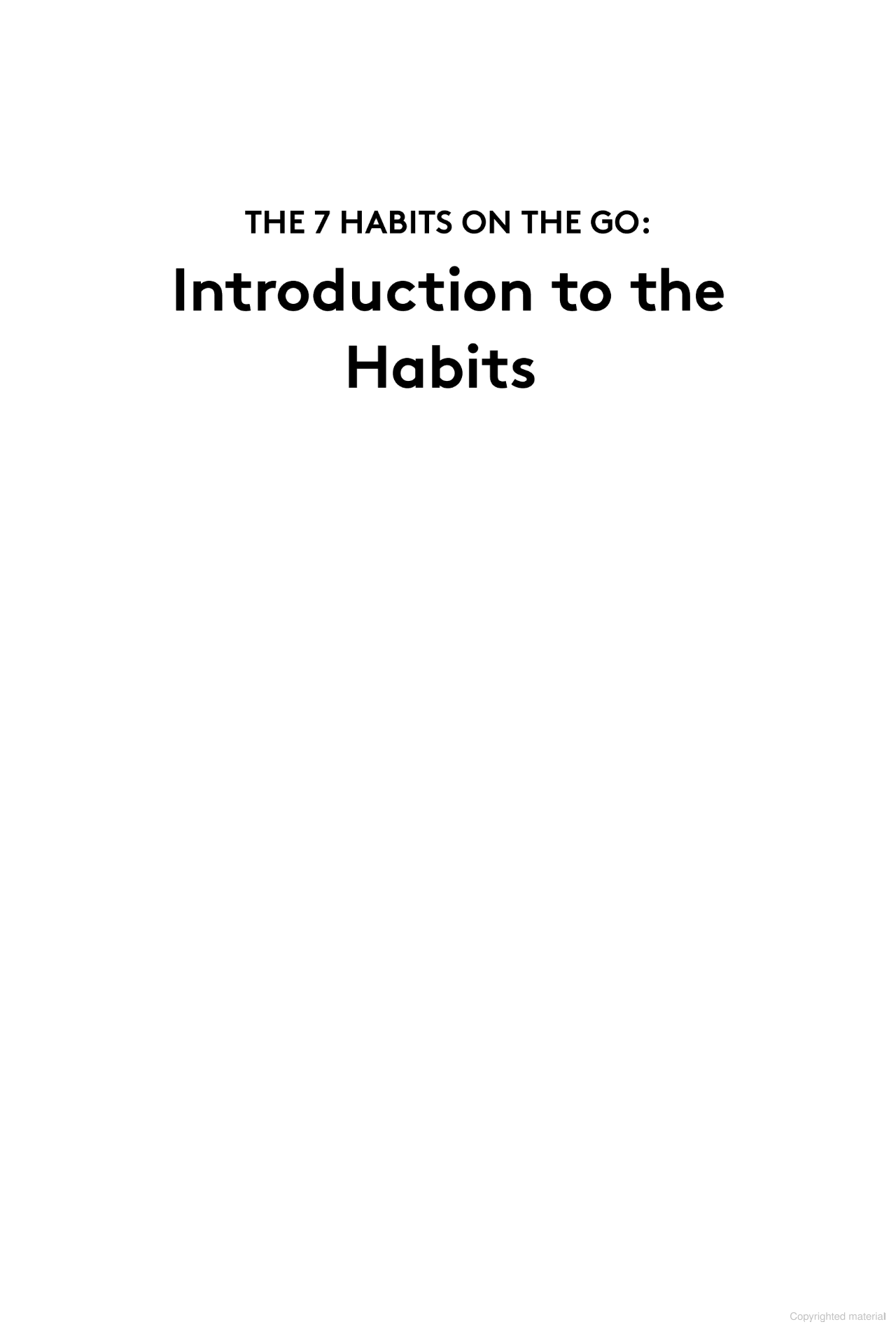 the 7 habits on the go: timeless wisdom for a rapidly changing world - Ảnh 3