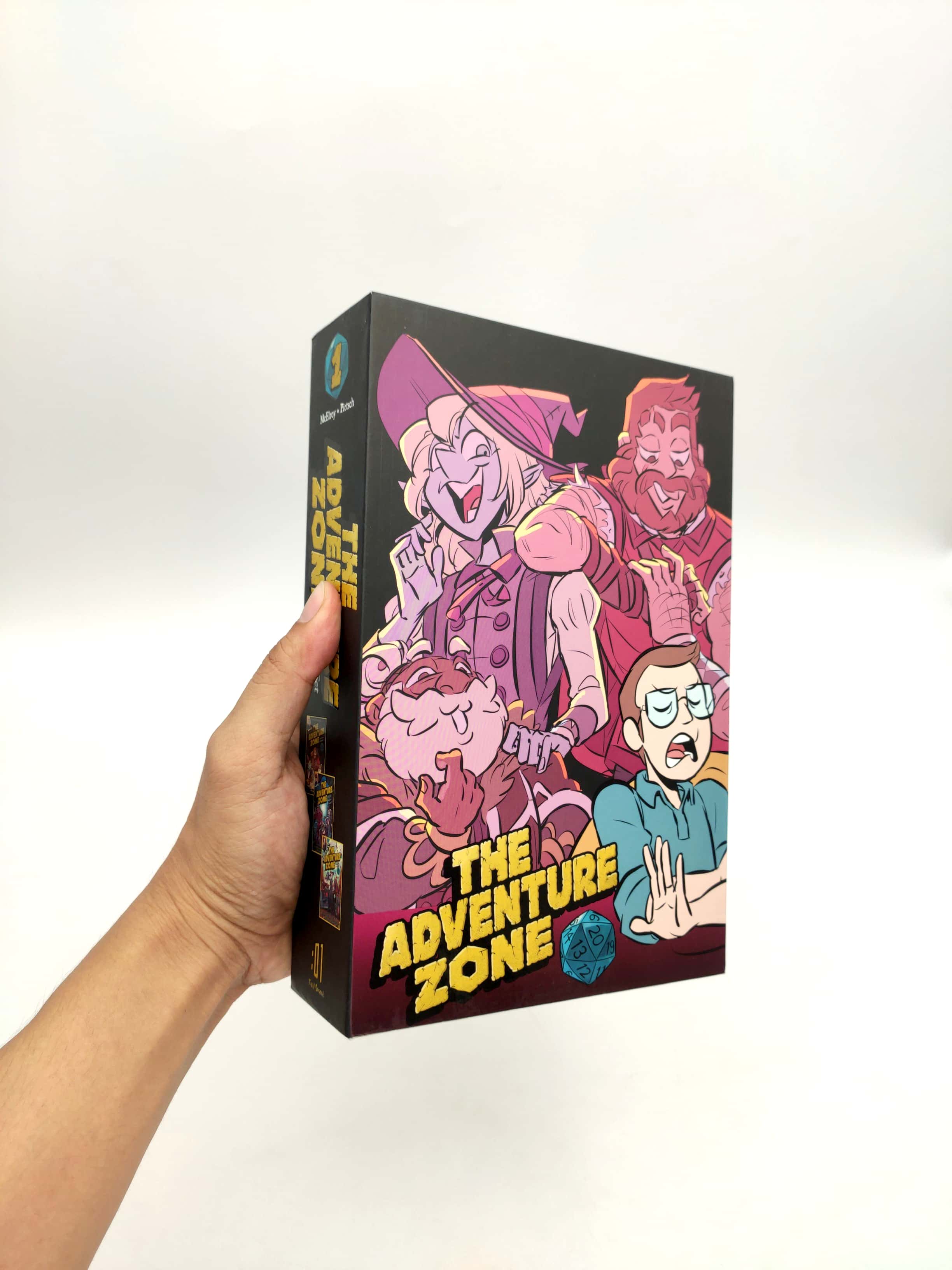 the adventure zone boxed set: here there be gerblins, murder on the rockport limited! and petals to the metal - Ảnh 10