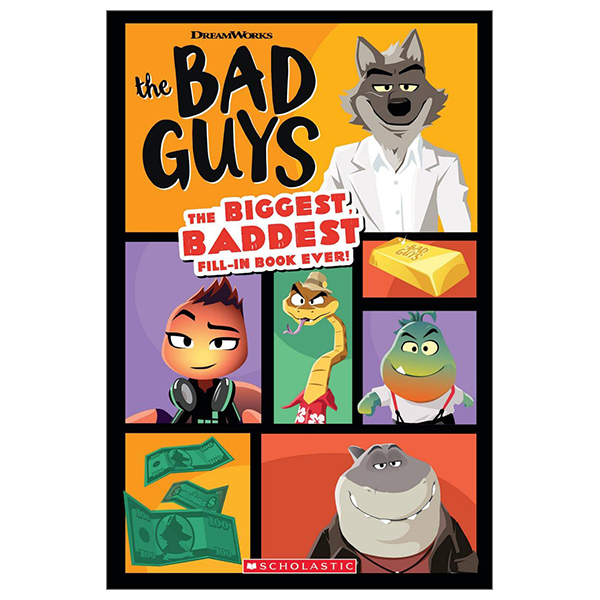 the bad guys movie: the biggest, baddest fill-in book ever!