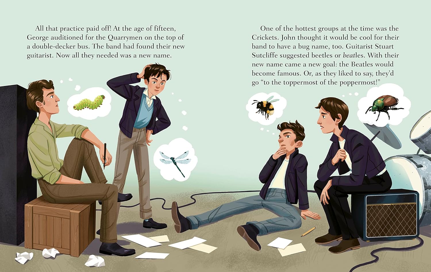 the beatles - a little golden book biography - Ảnh 3
