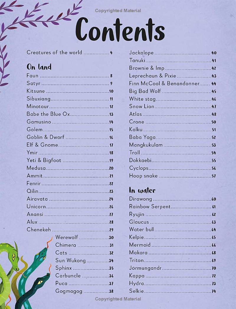 the bedtime book of magical creatures - Ảnh 4