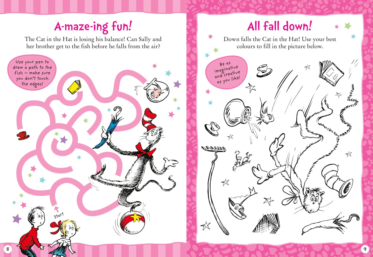 the cat in the hat activity book - Ảnh 8