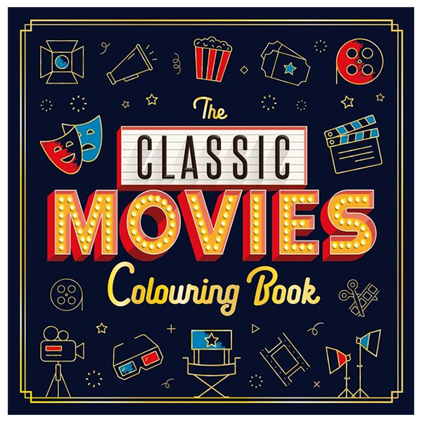 the classic movies colouring book