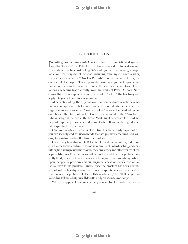 the daily drucker: 366 days of insight and motivation for getting the right things done - Ảnh 8