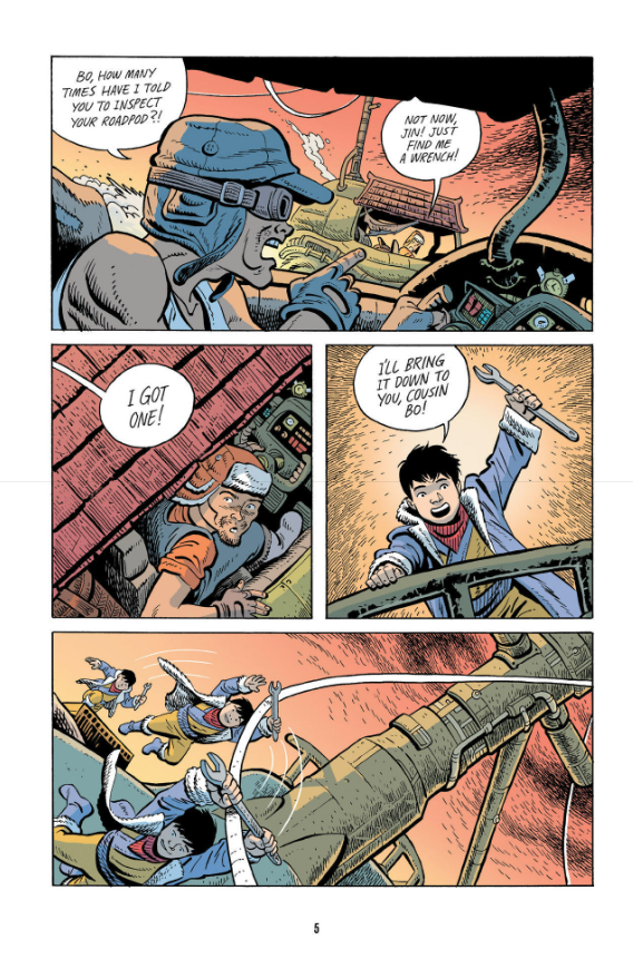 the dragon path: a graphic novel - Ảnh 9
