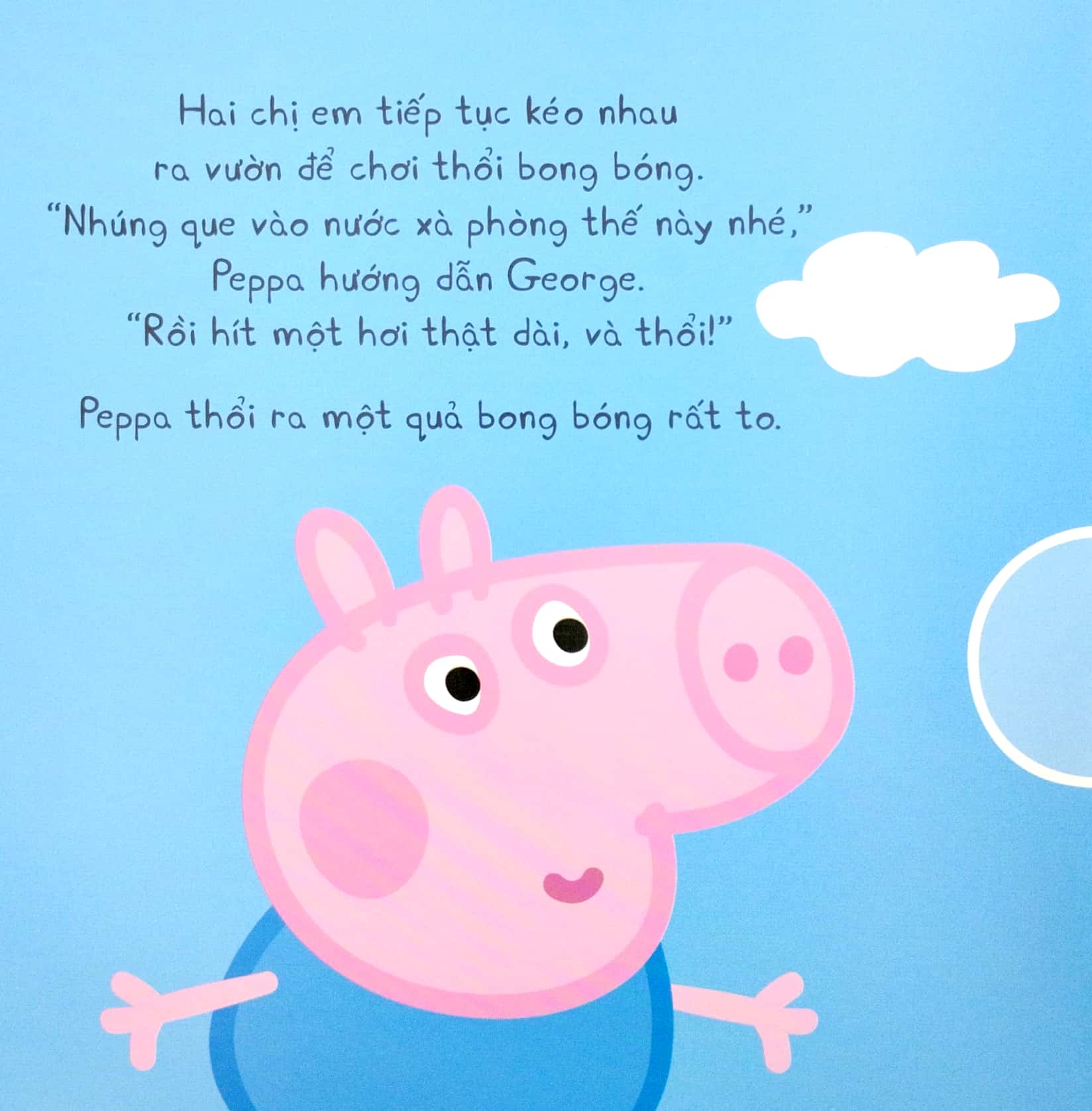 thế giới của peppa - bong bóng xà phòng - Ảnh 5