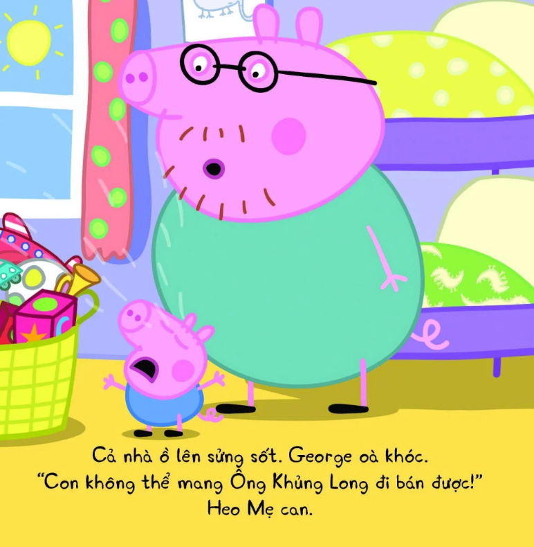thế giới của peppa - chiếc ghế cũ của bố - Ảnh 6