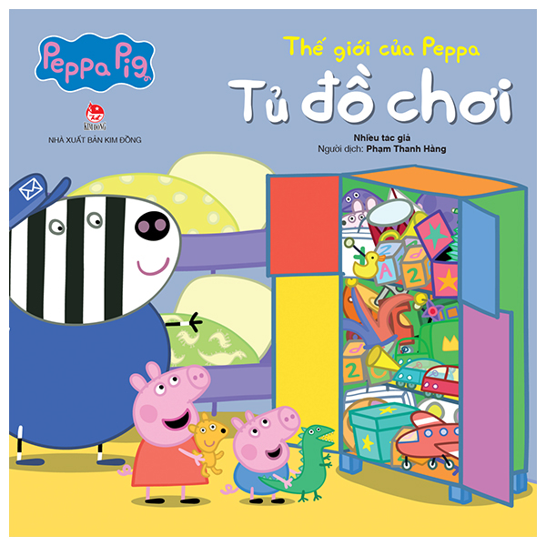 thế giới của peppa - tủ đồ chơi