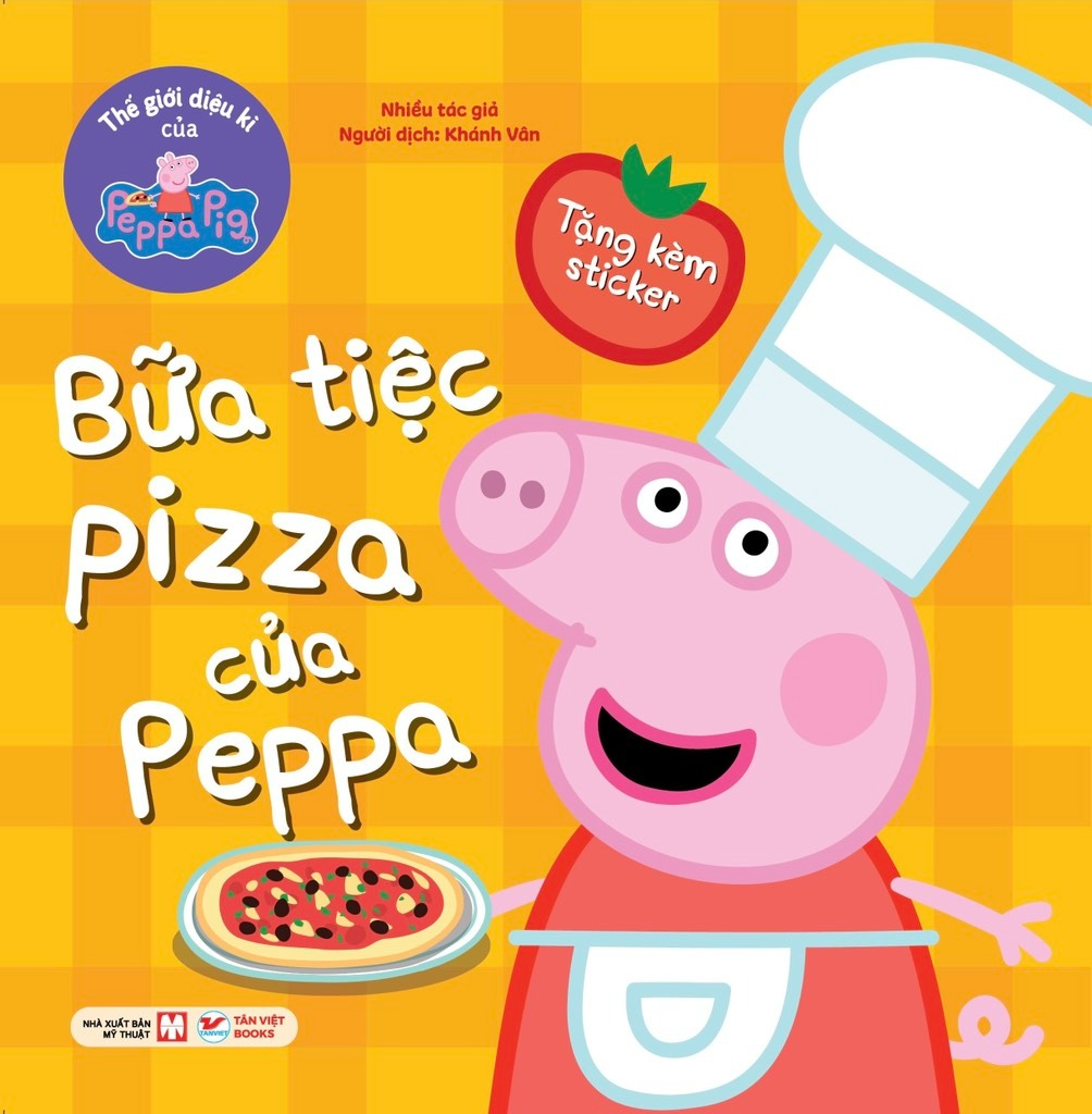 thế giới diệu kì của peppa pig - bữa tiệc pizza của peppa - Ảnh 2