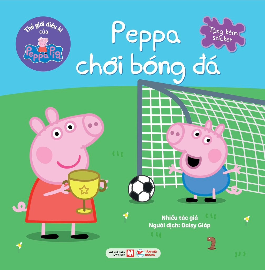 thế giới diệu kì của peppa pig - peppa chơi bóng đá - Ảnh 2