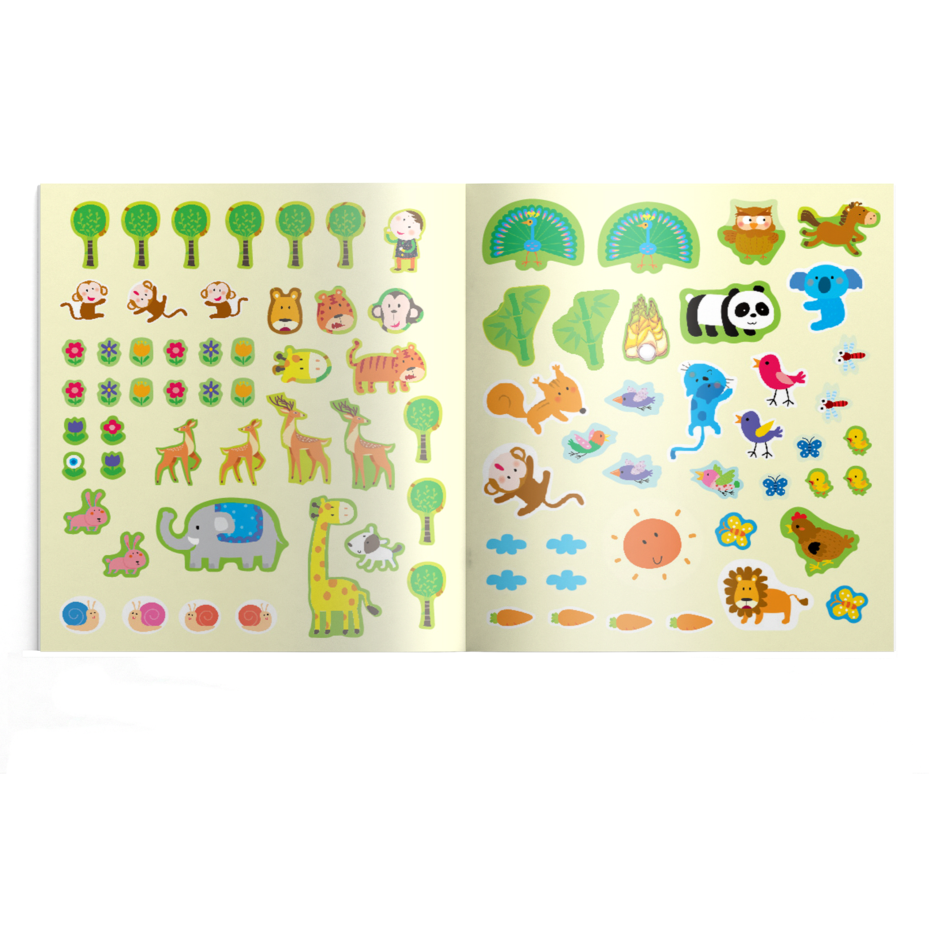 thế giới động vật cùng gấu trúc- sticker sáng tạo eq - Ảnh 4