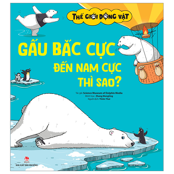 thế giới động vật - gấu bắc cực đến nam cực thì sao?