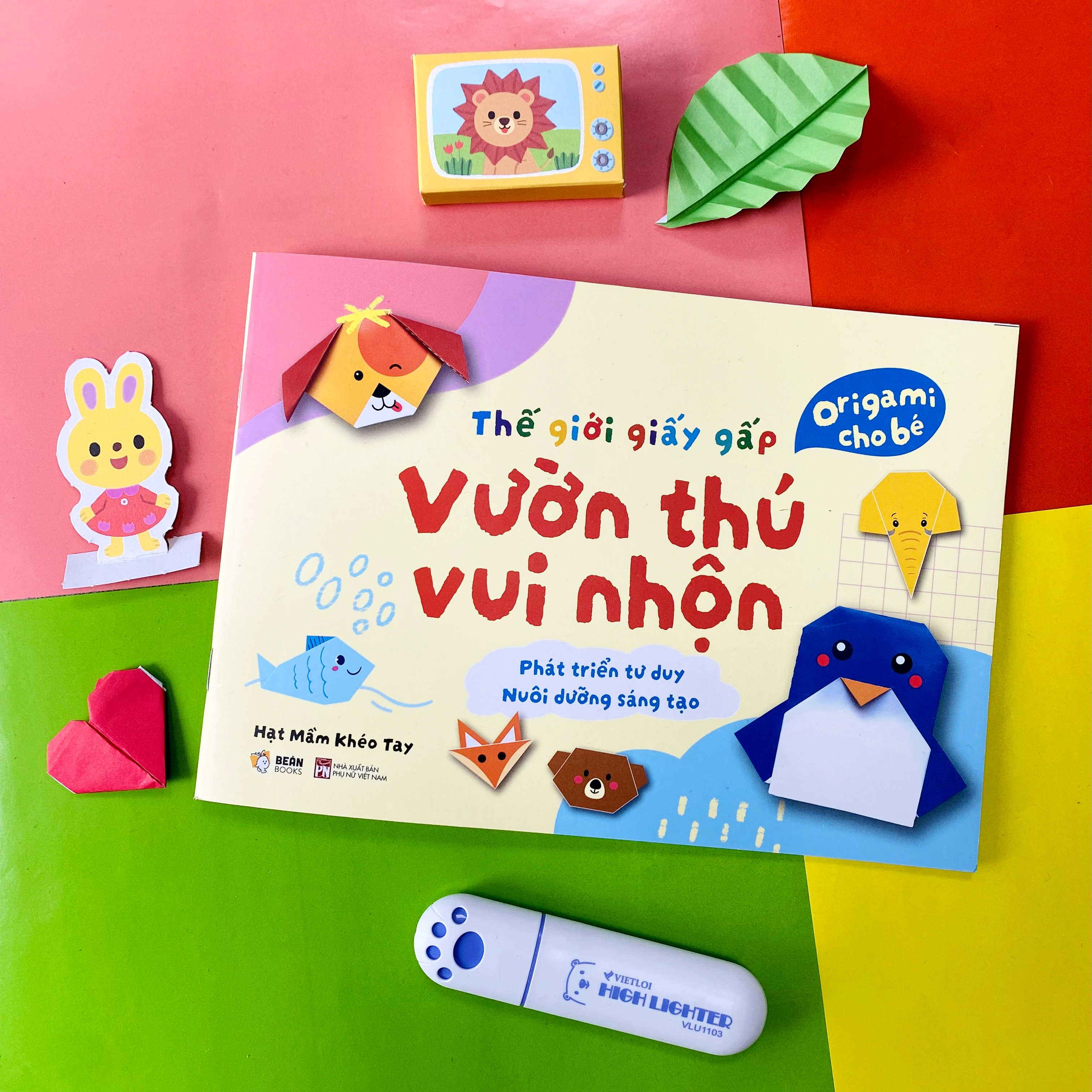 Thế Giới Giấy Gấp - Origami Cho Bé - Vườn Thú Vui Nhộn - Ảnh 5