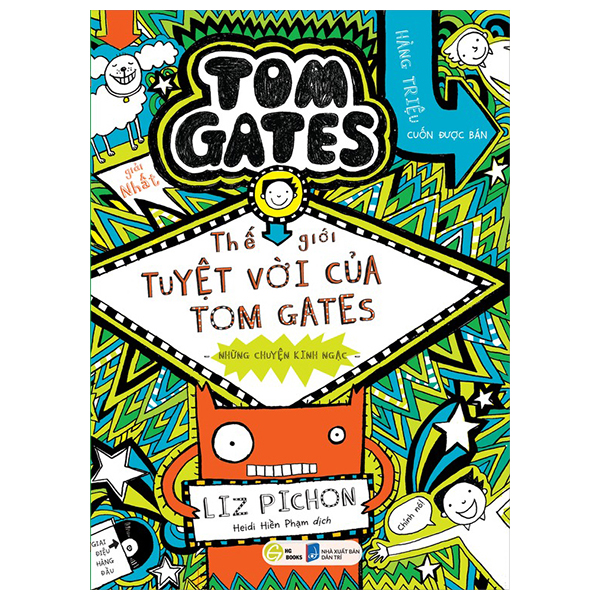 The Gioi Tuyet Voi Cua Tom Gates - Ong Trum Rac Roi - The Trouble Master - Ảnh 9
