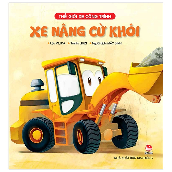 thế giới xe công trình - xe nâng cừ khôi (tái bản 2019)