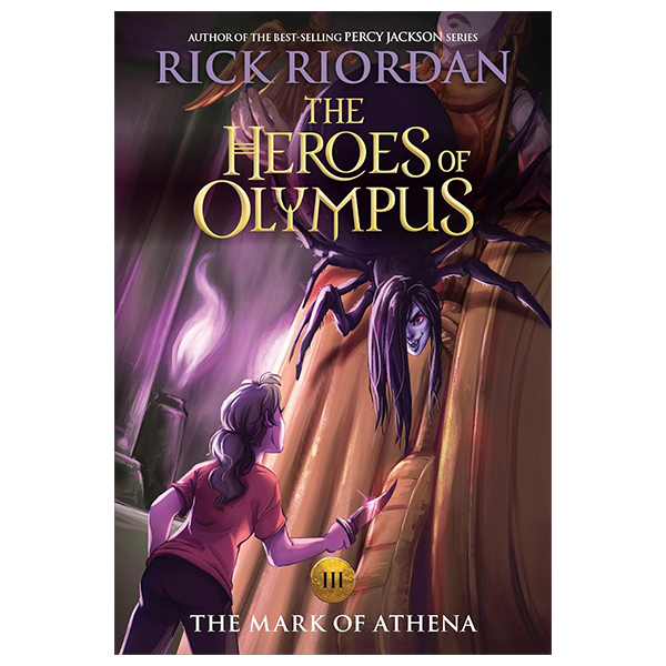 the heroes of olympus, book 3 - the mark of athena (new cover)