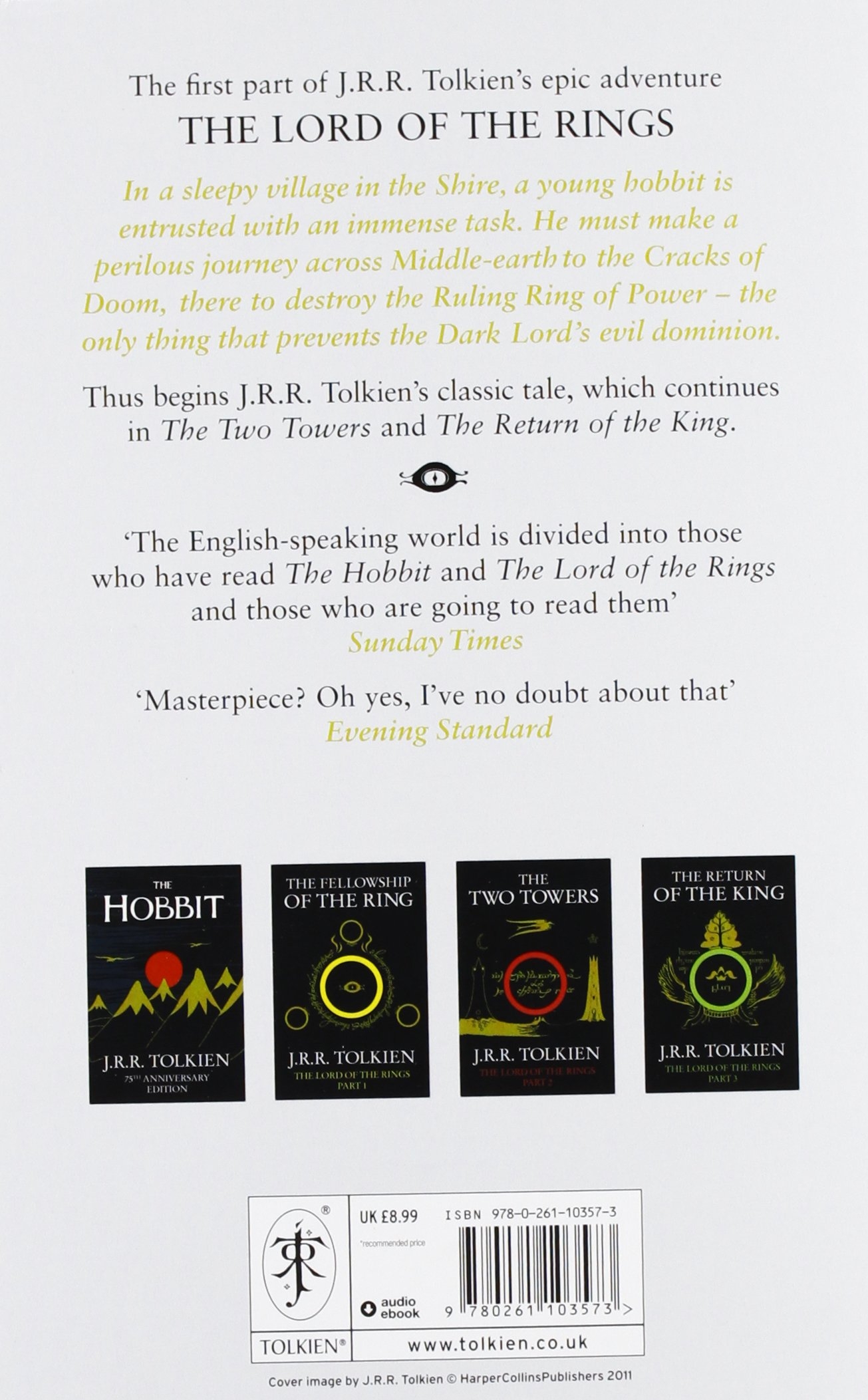 the hobbit / the lord of the rings box set (4 bks) - Ảnh 4