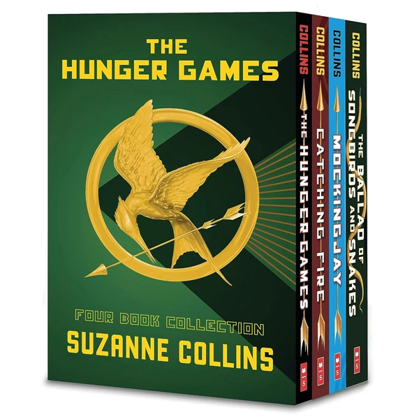 the hunger games box set - the hunger games, catching fire, mockingjay, the ballad of songbirds and snakes (4 books)