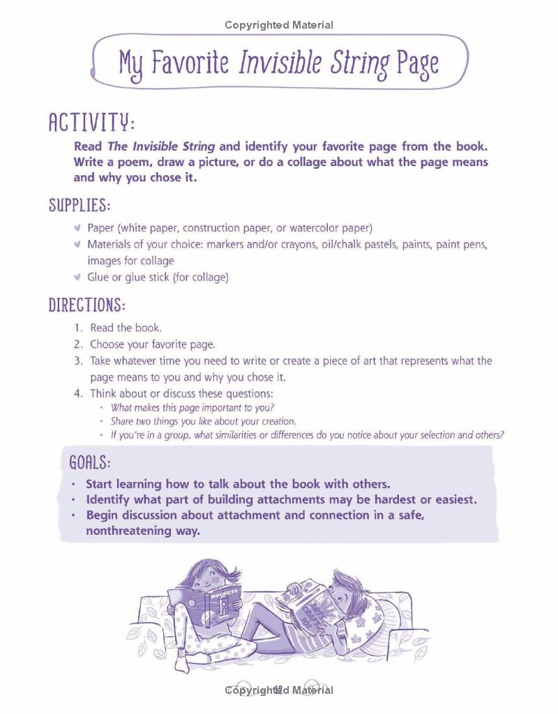 the invisible string workbook: creative activities to comfort, calm, and connect - Ảnh 9