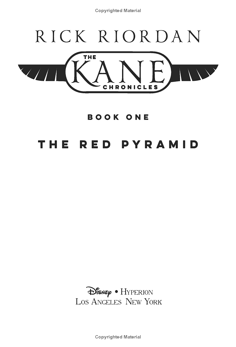 the kane chronicles, book 1 - the red pyramid - Ảnh 4