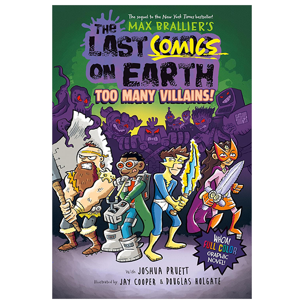 the last comics on earth - too many villains!