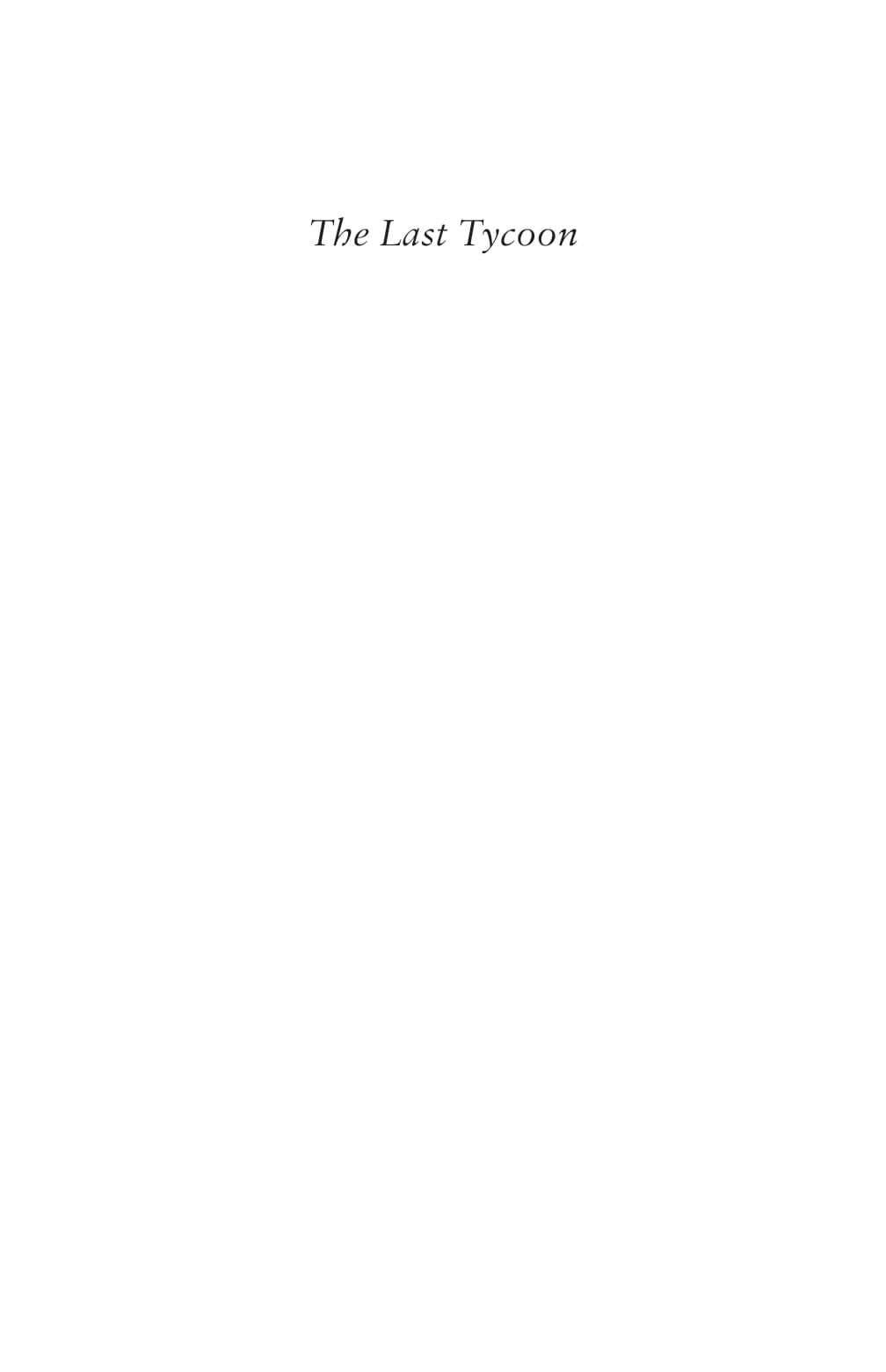 the last tycoon - Ảnh 6