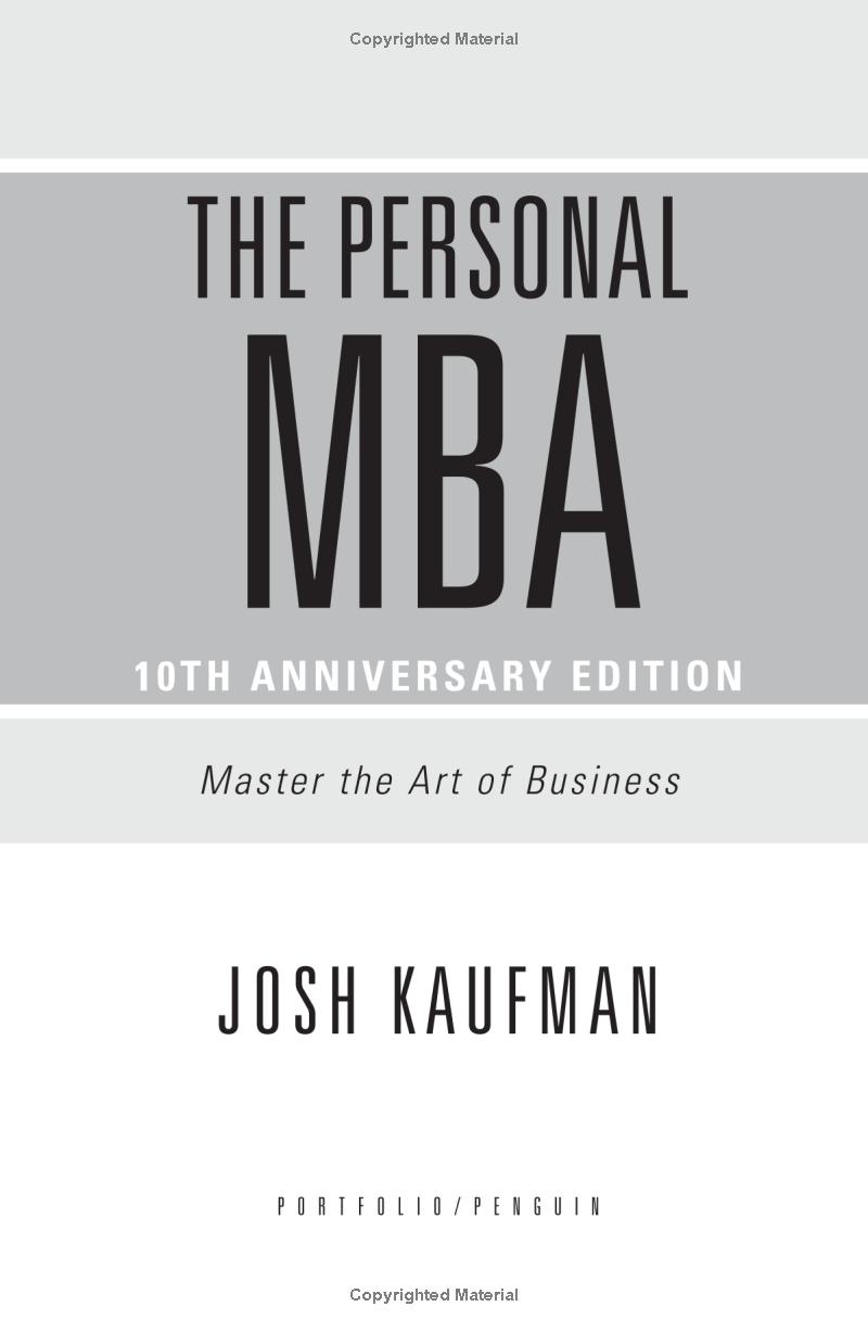 the personal mba 10th anniversary edition - Ảnh 4