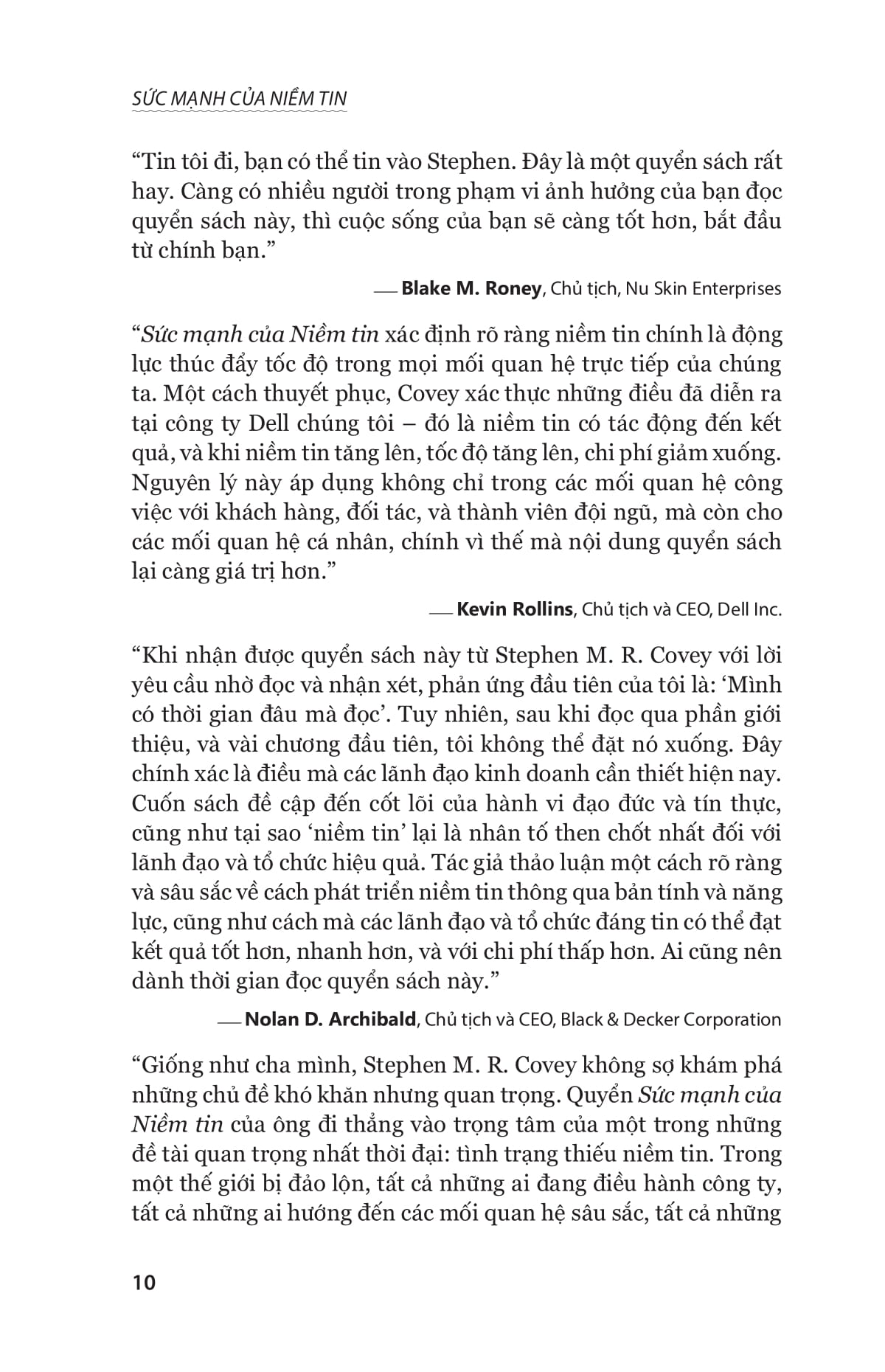 the speed of trust - sức mạnh của niềm tin - Ảnh 12