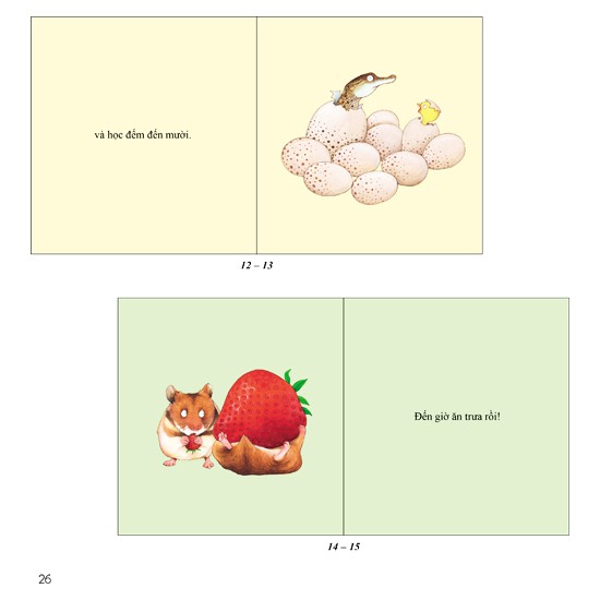 the sweet books - bộ sách ngọt ngào: my frist day at shool - ngày đầu đến trường của tớ (song ngữ) - Ảnh 5