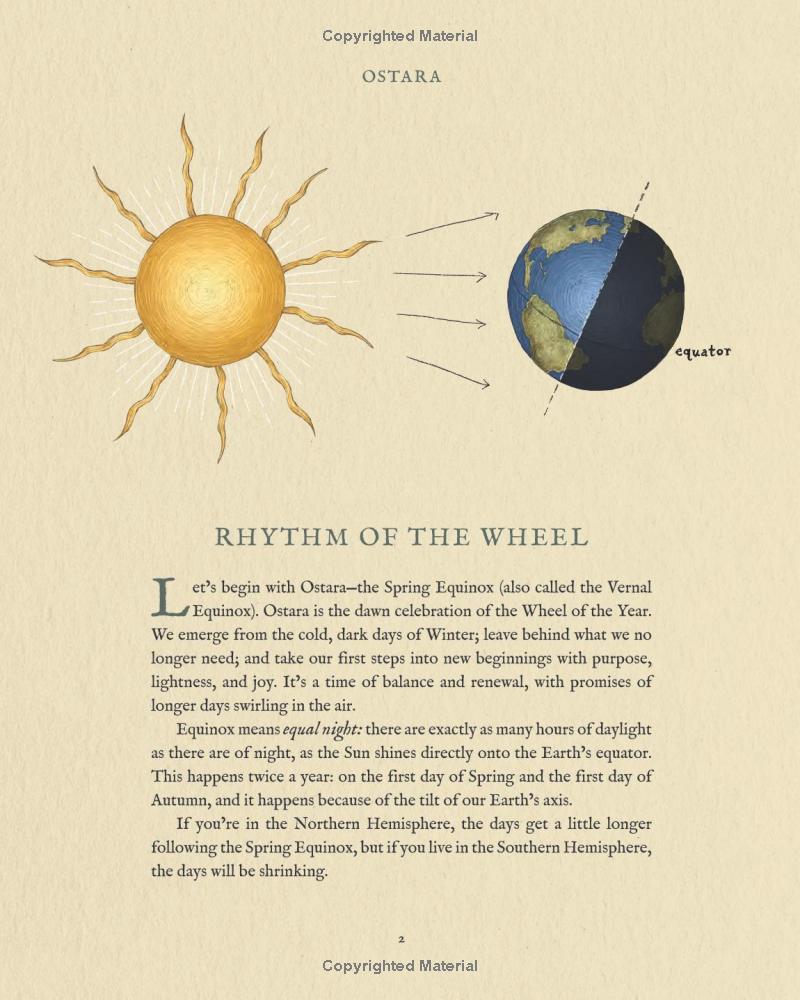 The Wheel Of The Year - An Illustrated Guide To Nature's Rhythms - Ảnh 15