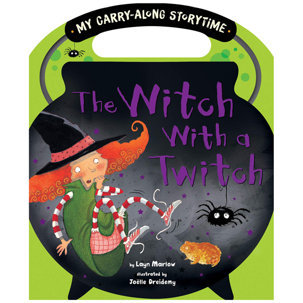 the witch with a twitch (my carry-along storytime)