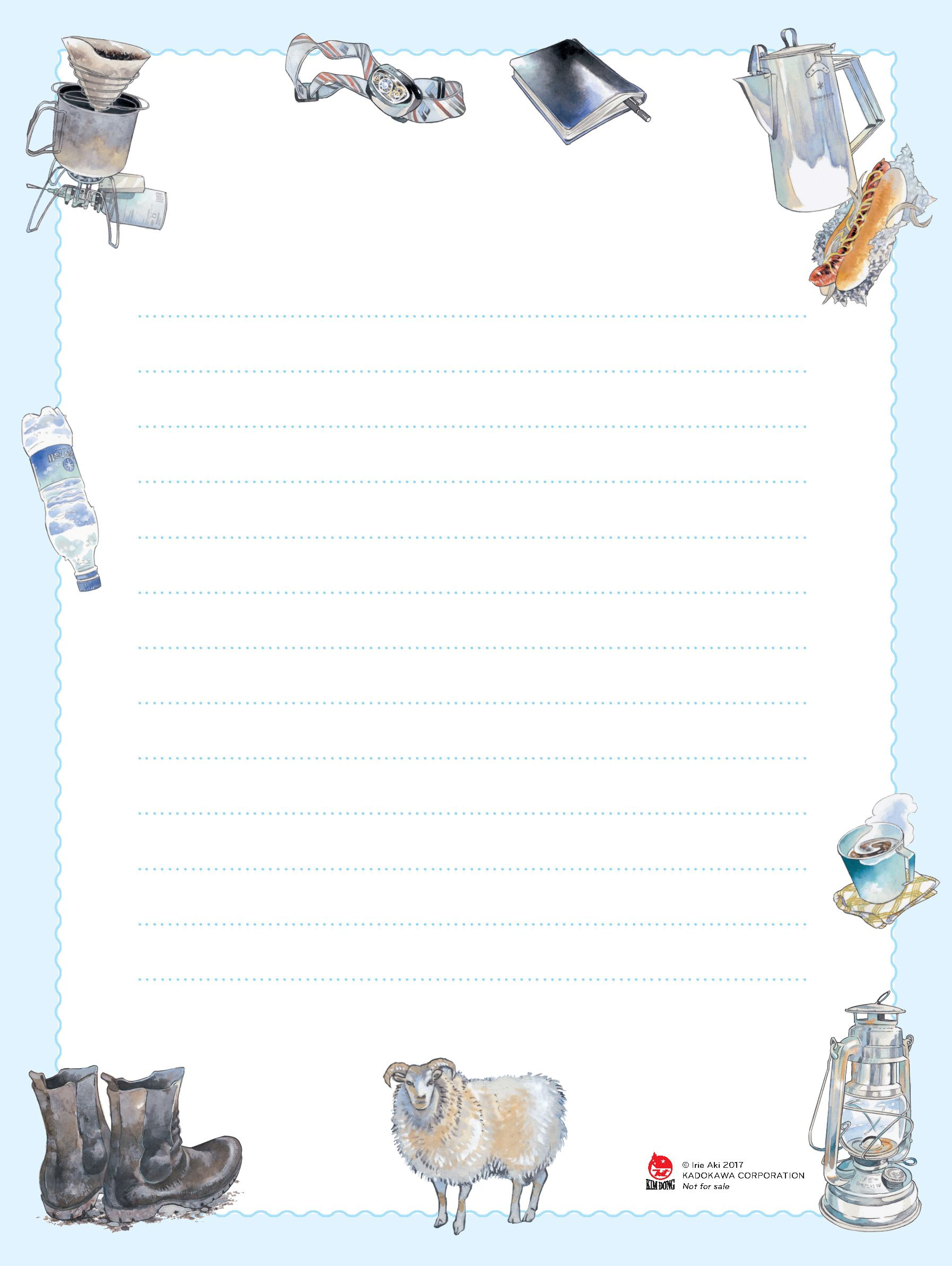 theo dấu mây ngàn - tập 1 - tặng kèm postcard + phong thư + giấy viết thư - Ảnh 4