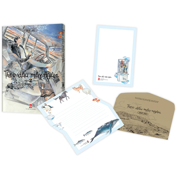 theo dấu mây ngàn - tập 2 - tặng kèm obi + postcard + phong thư + giấy viết thư