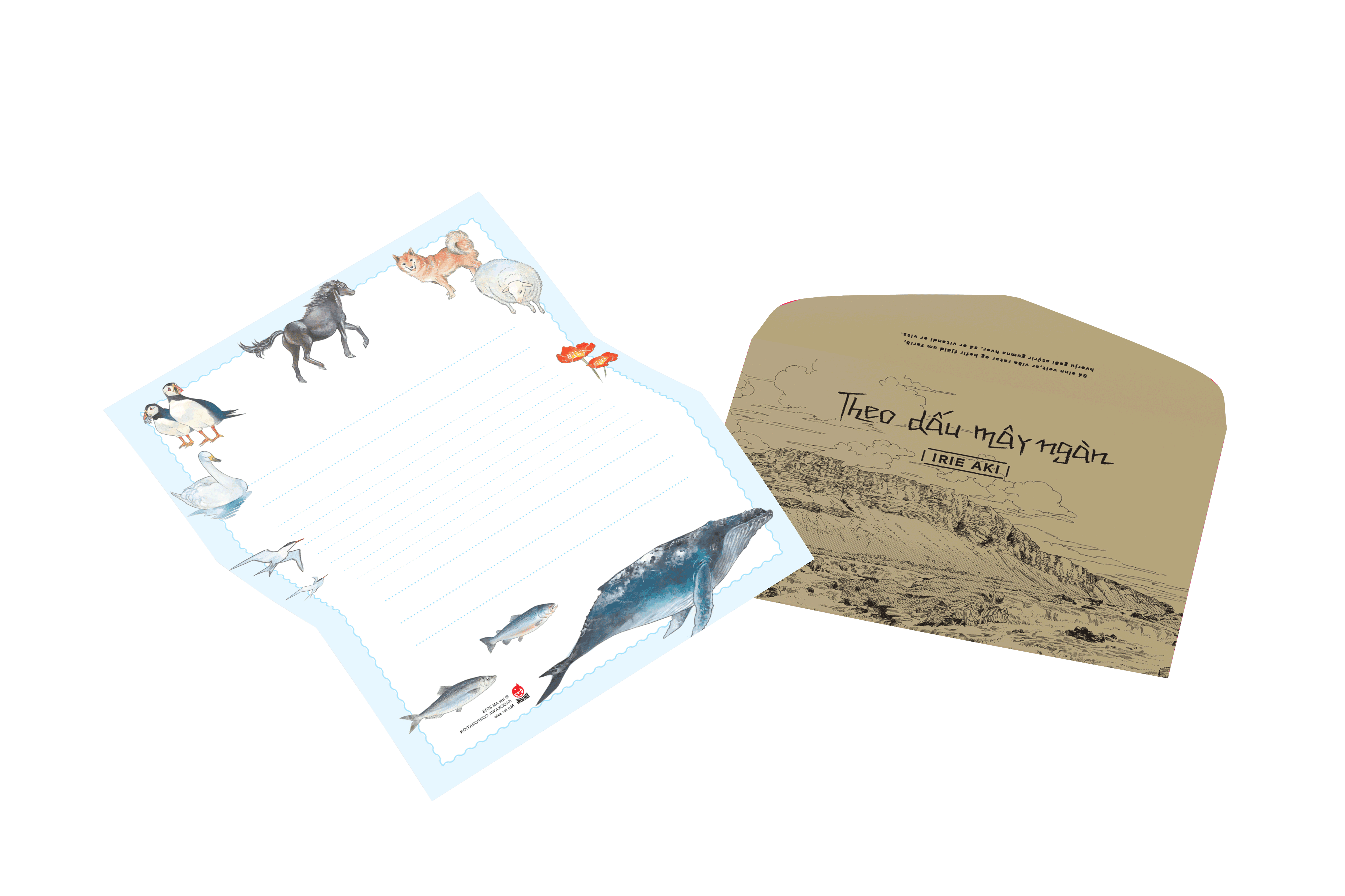 theo dấu mây ngàn - tập 2 - tặng kèm obi + postcard + phong thư + giấy viết thư - Ảnh 6
