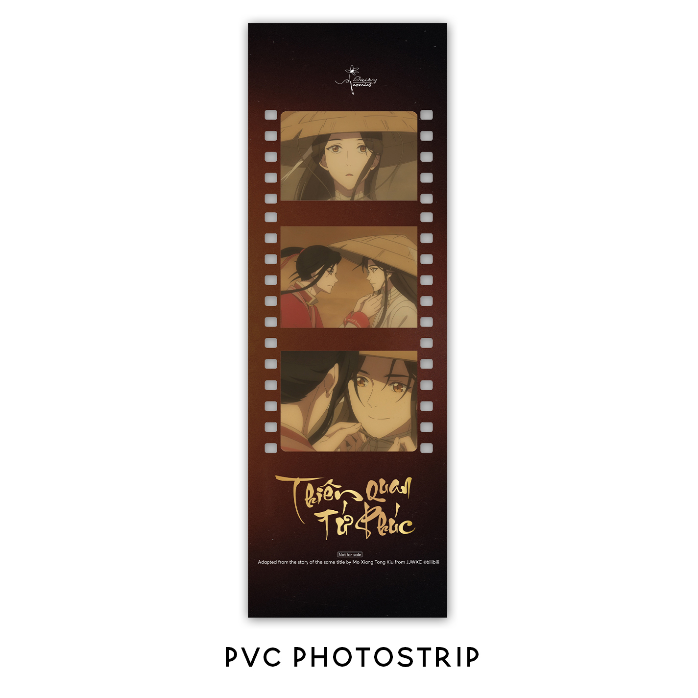 thiên quan tứ phúc - bản hoạt hình - tập 3 - bản đặc biệt - tặng kèm 1 photostrip pvc + 1 ticket hologram + 1 bùa acrylic + 2 huy hiệu - Ảnh 4